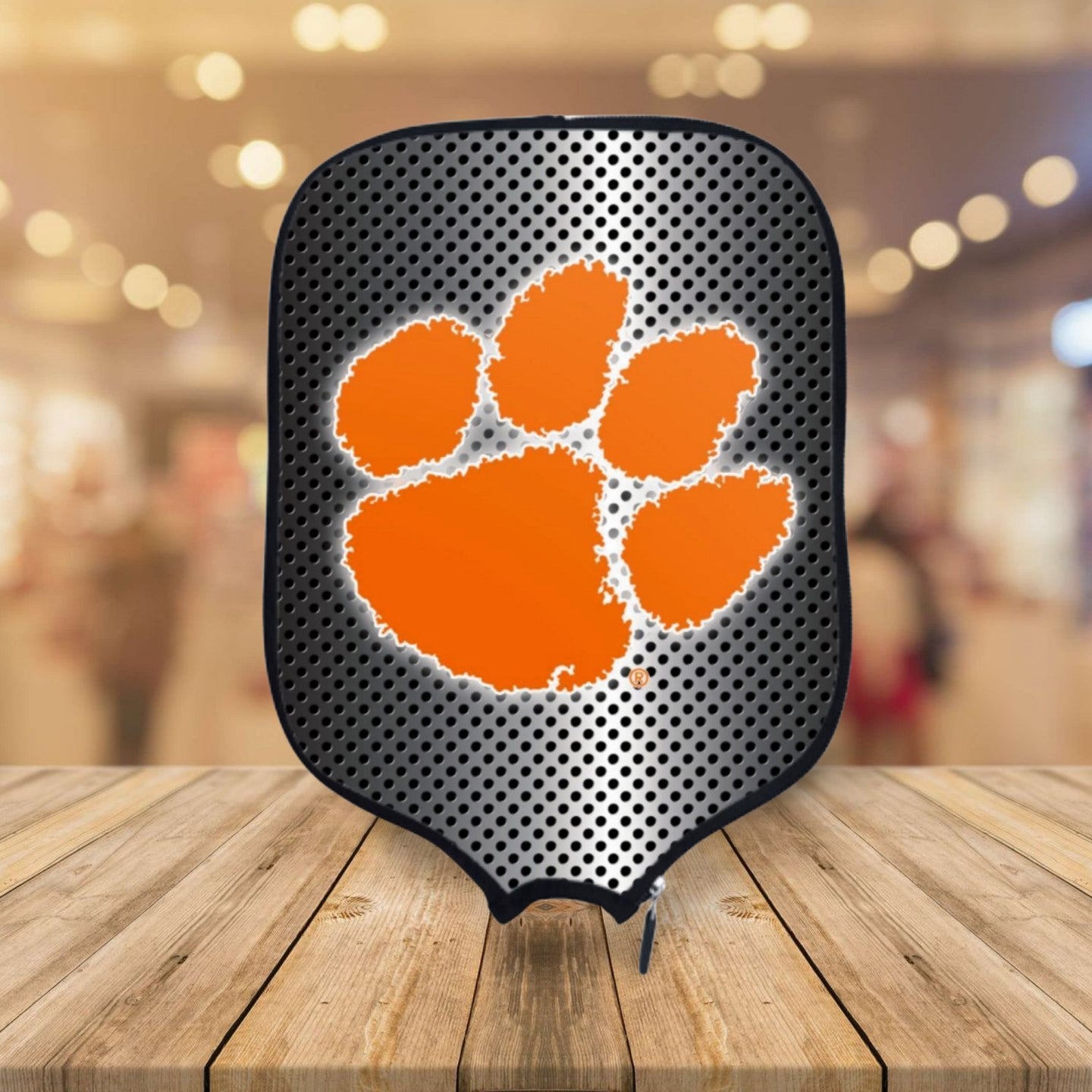 Clemson Metal Pickleball Paddle Cover