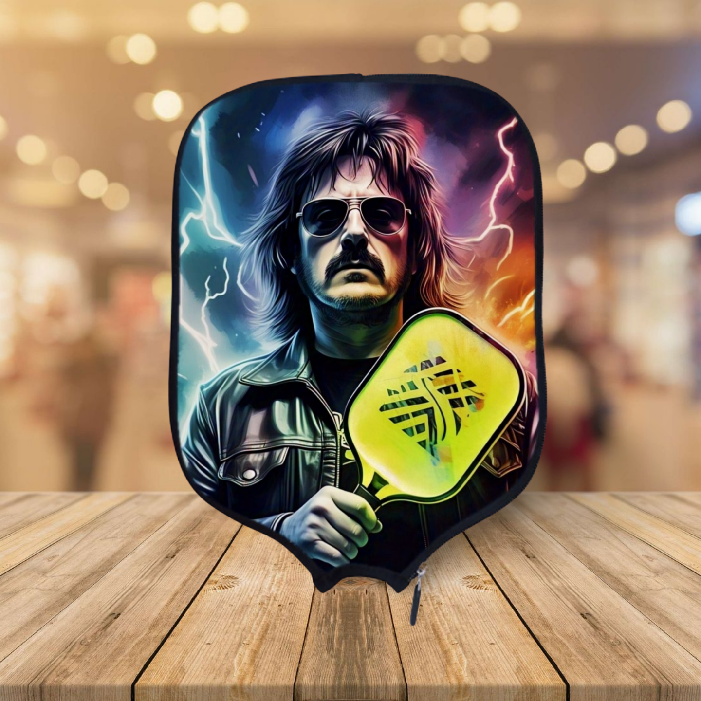 John Bonham - Led Zepplin - Pickleball Paddle Cover