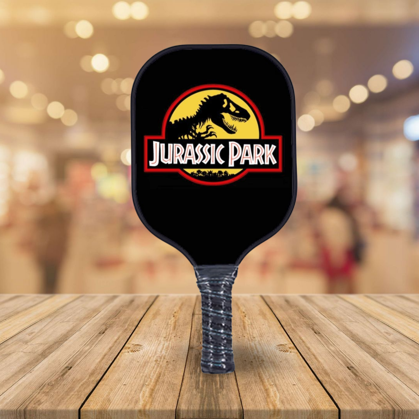 Jurassic Park - Yellow - Pickleball Paddle