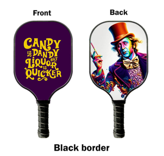 Willy Wonka - Rainbow Edition Pickleball Paddle