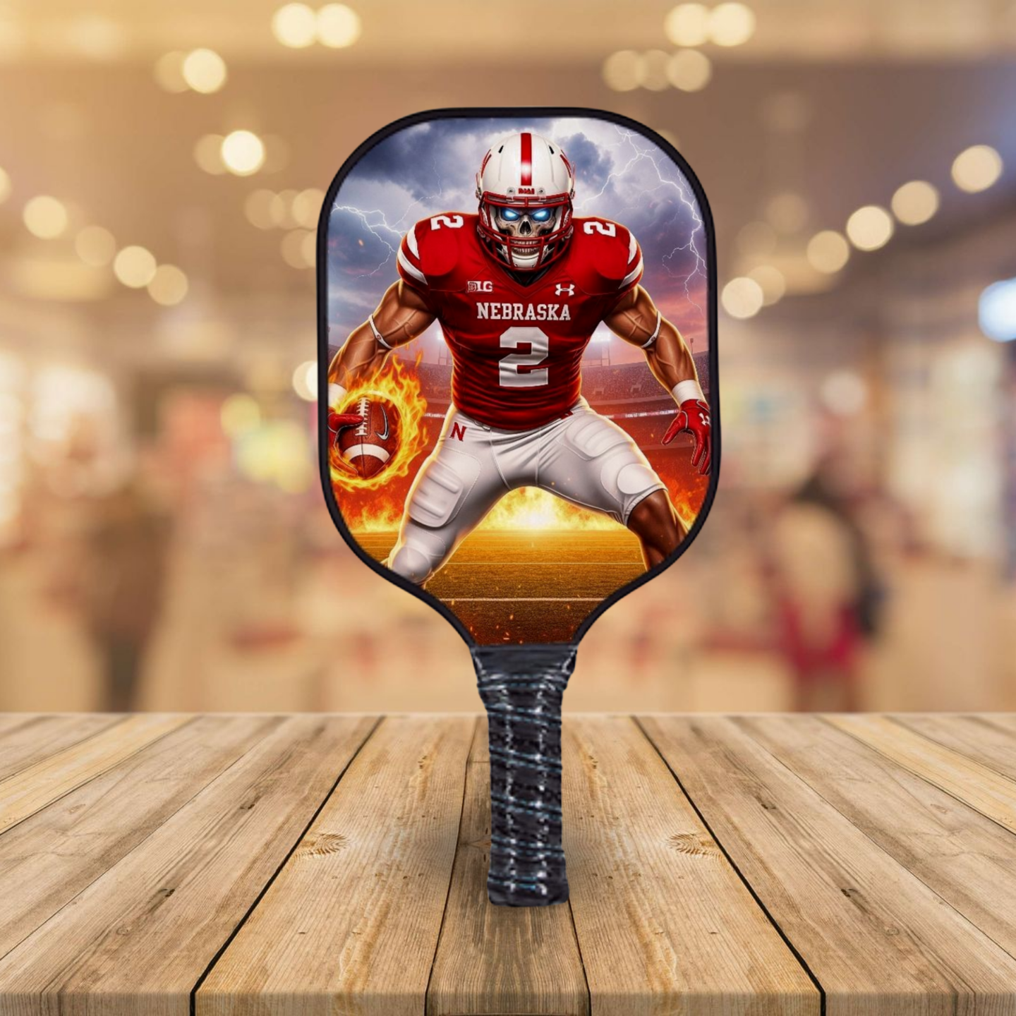 Nebraska CornHuskers - Pickleball Paddle