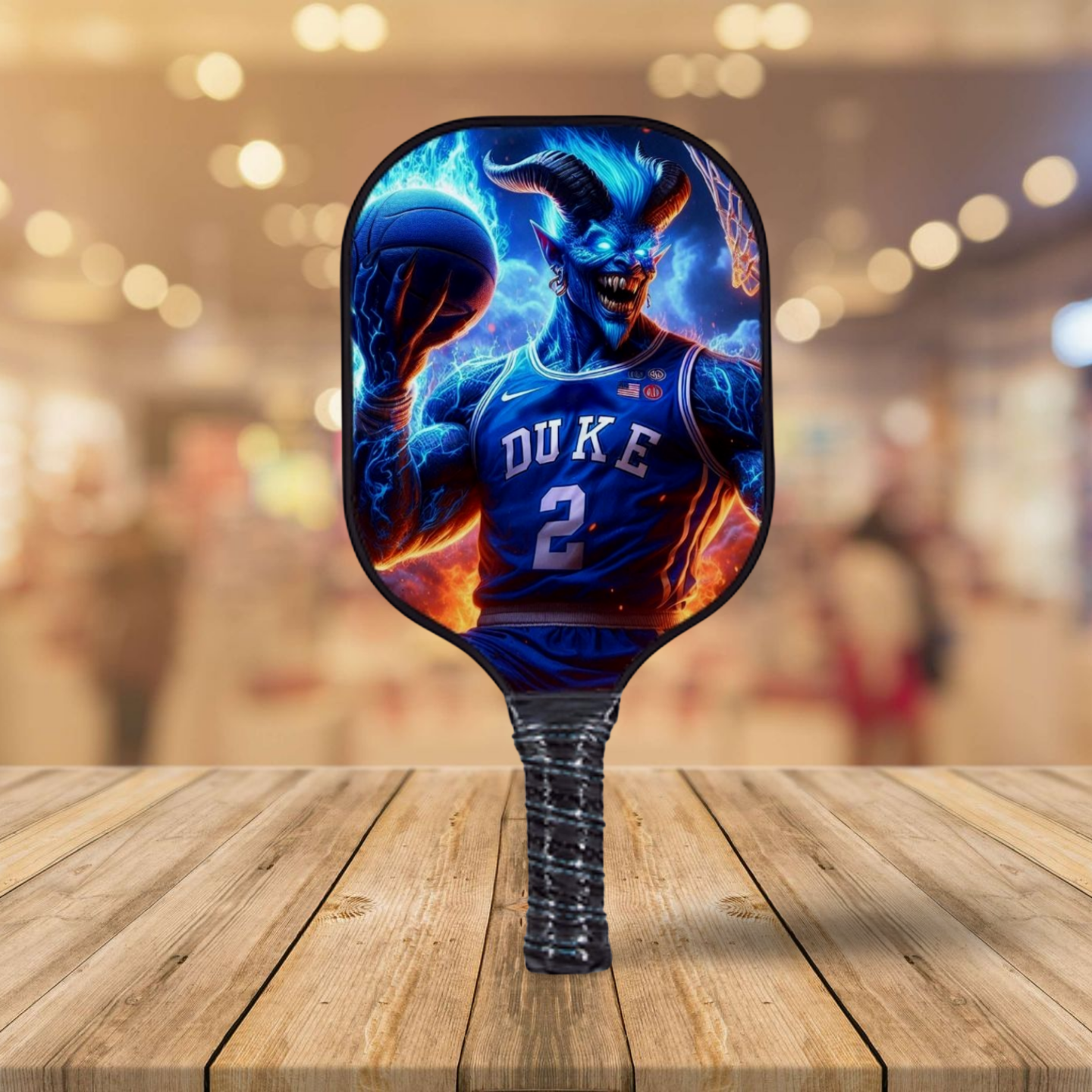 Duke Bluedevils Basketball - Pickleball Paddle