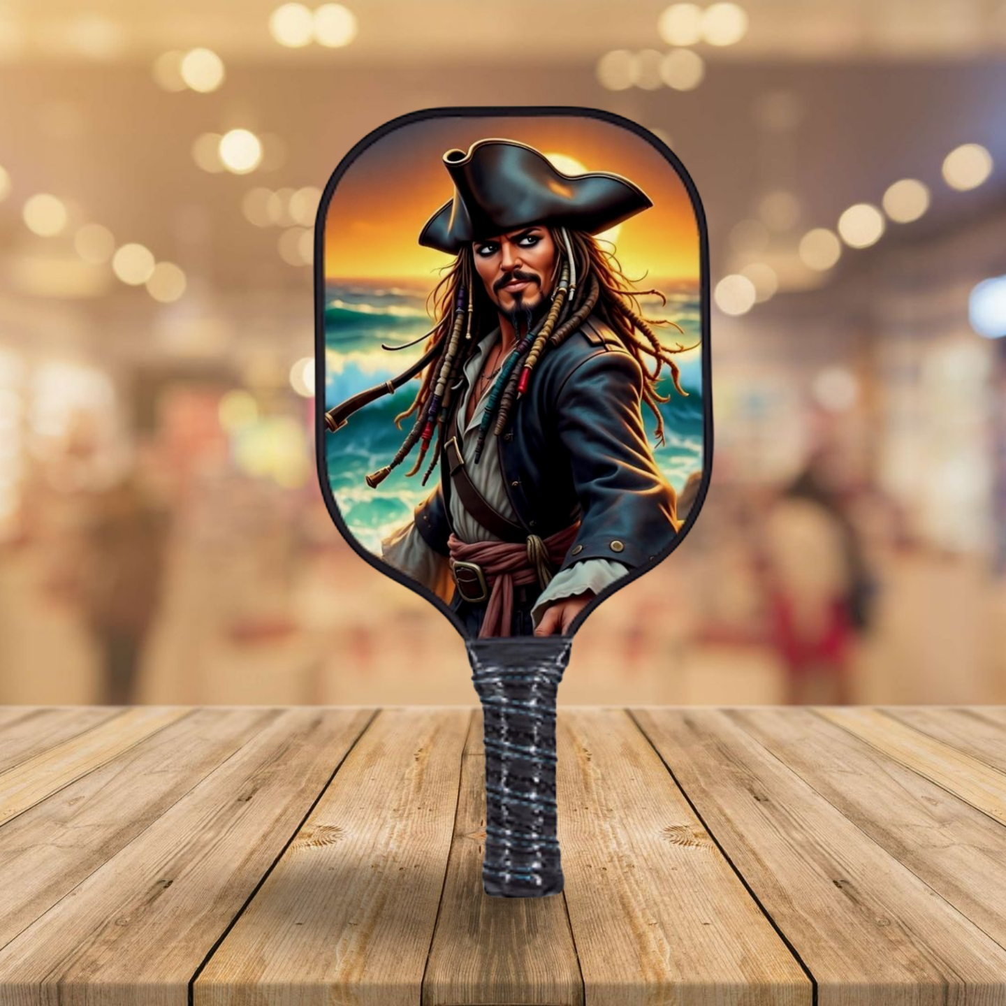 Pirates of the Caribbean - Jack Sparrow - Pickleball Paddle