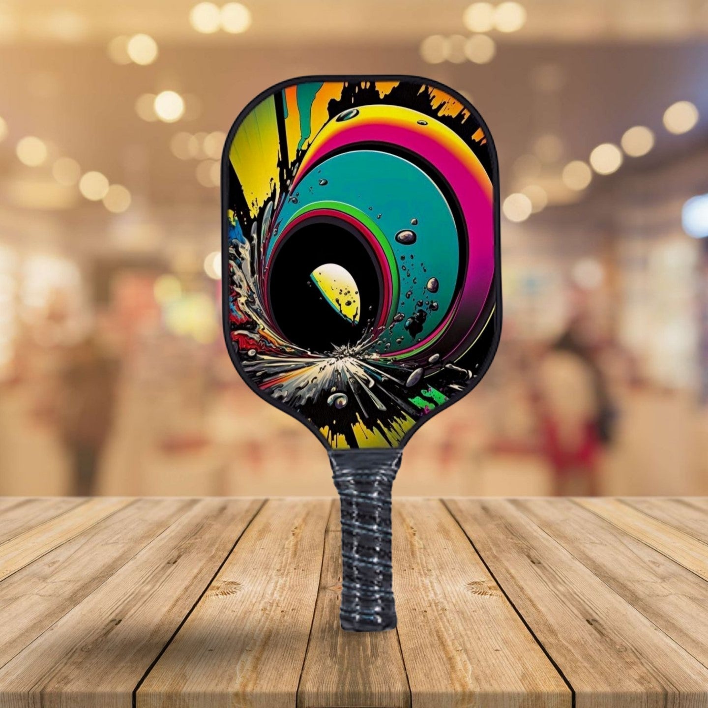 "Artwork Swirl - Pickleball Paddle