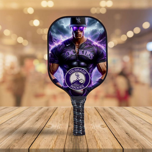 Colorado Rockies - Pickleball Paddle