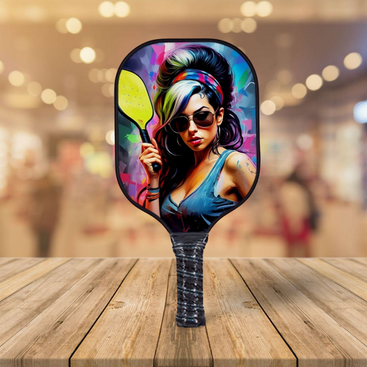 Amy Winehouse - Pickleball Paddle