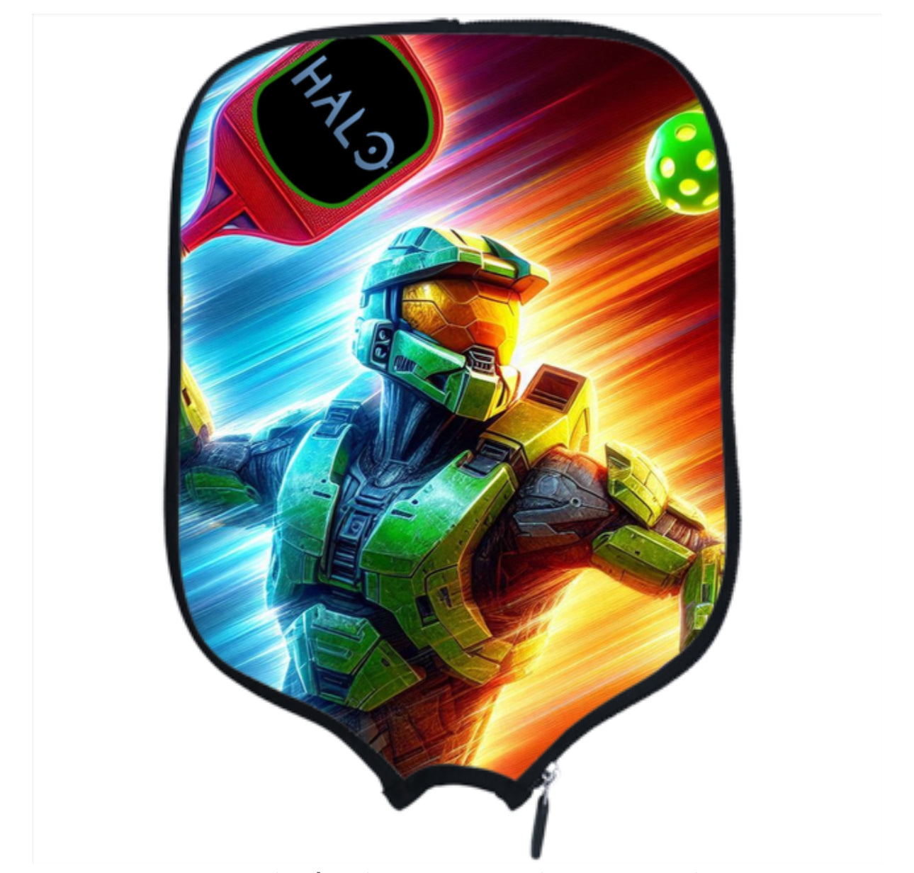 Master Chief - Halo - Pickleball Paddle Cover