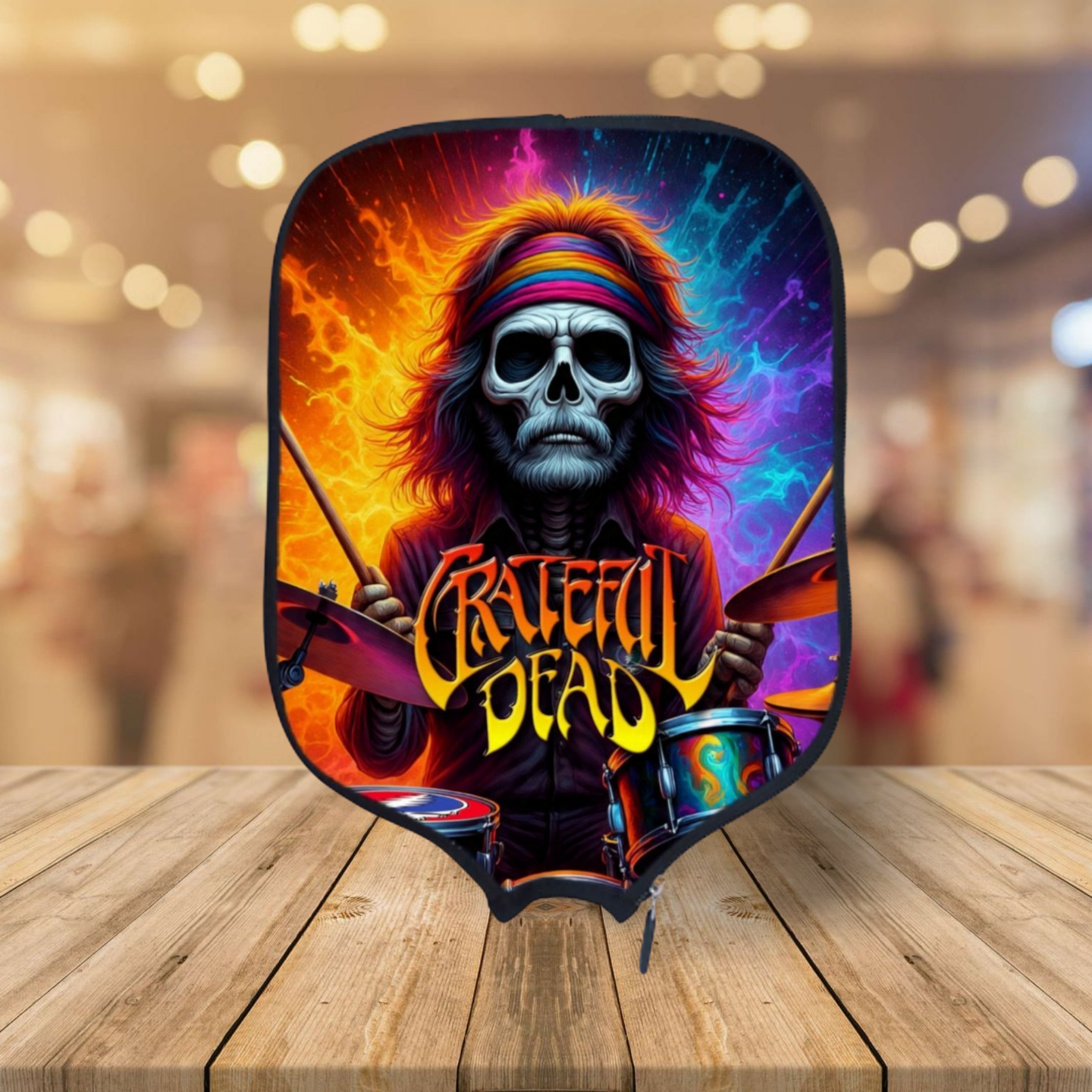 Grateful Dead - Row Jimmy - Deadheads - Pickleball Paddle Cover