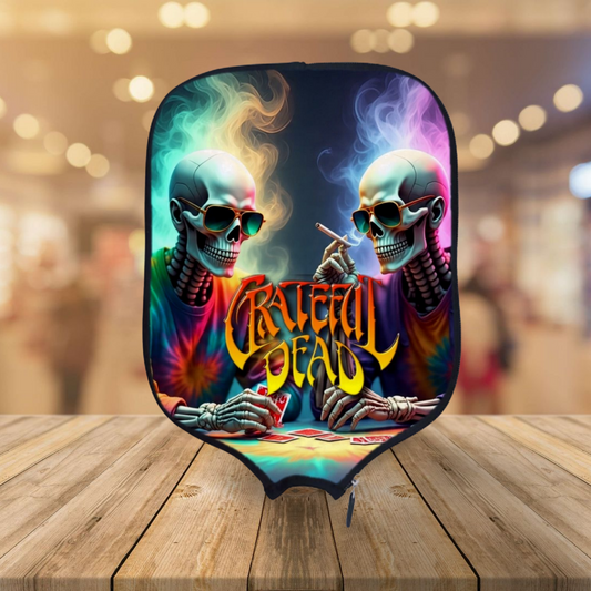 Grateful Dead - Crazy Otto & Billy Sunday - Deadheads - Pickleball Paddle Cover