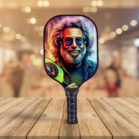 Grateful Dead - Jerry Garcia - Pickleball Paddle