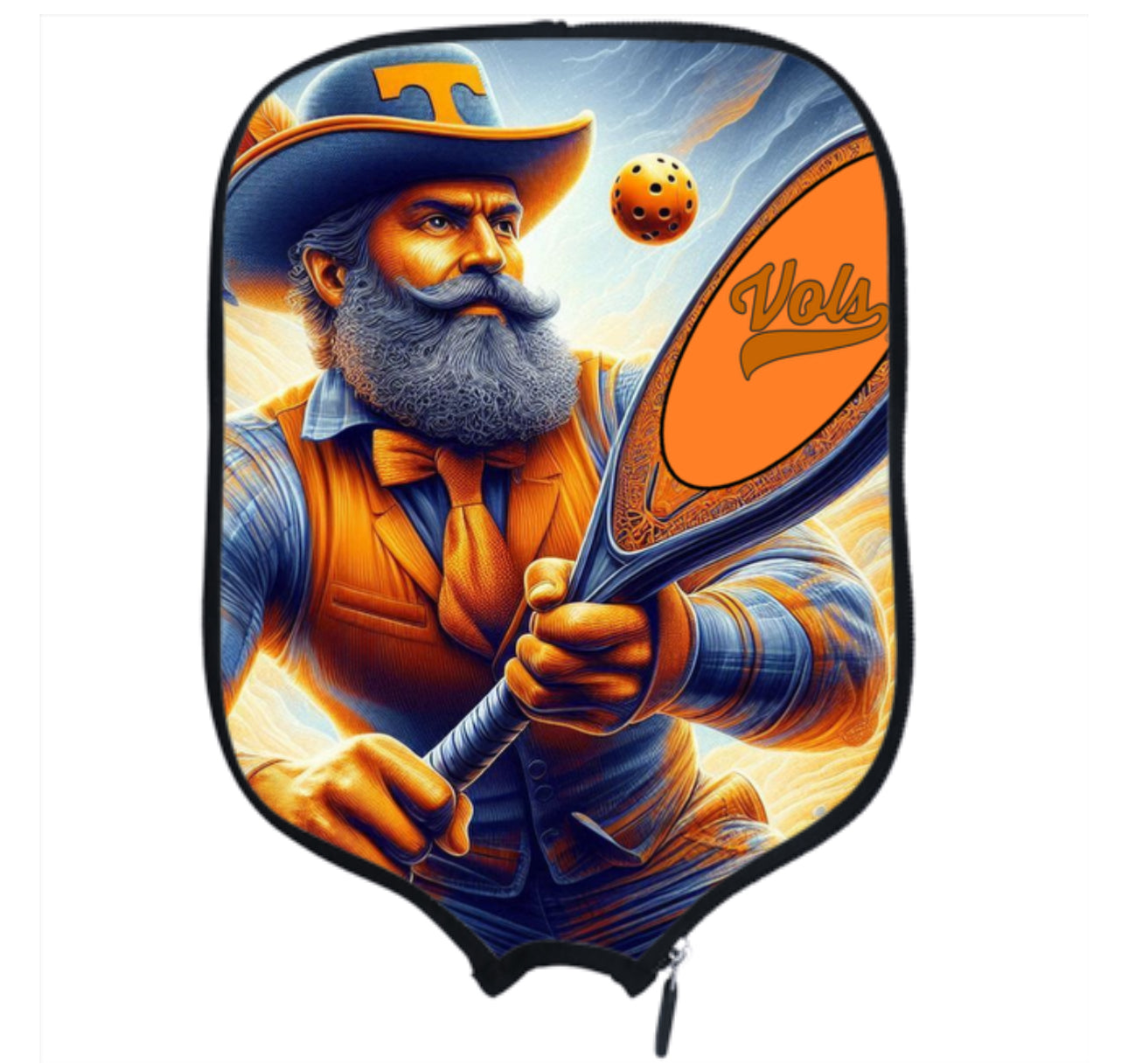 Tennessee Volunteers Pickleball Paddle Cover