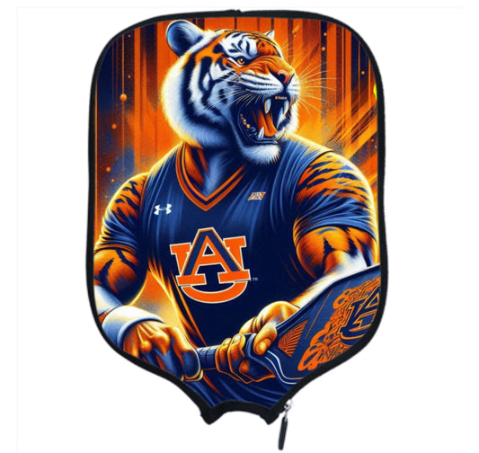 Auburn Tiger Pickleball Paddle Cover