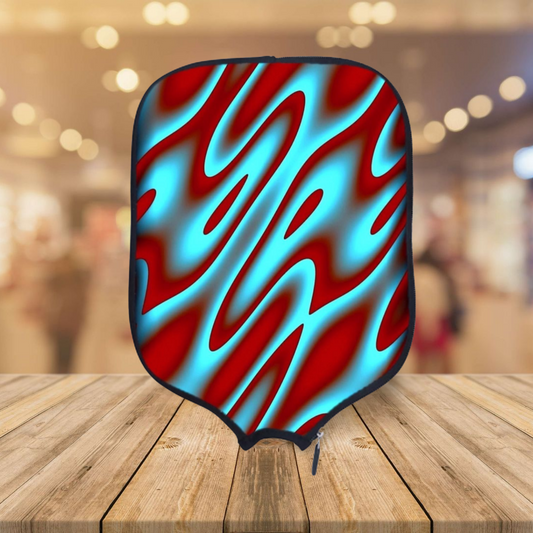 Wave Illusion - Pickleball Paddle Cover