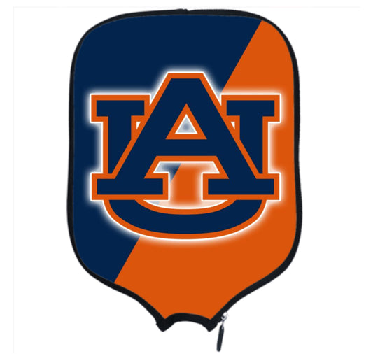 Auburn Orange/Blue Combo Pickleball Paddle Cover