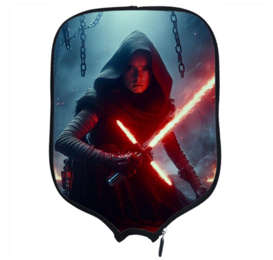 Rey Skywalker - The Darkside - Pickleball Paddle Cover