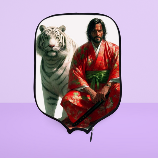 47 Ronin/White Tiger Pickleball Paddle Cover