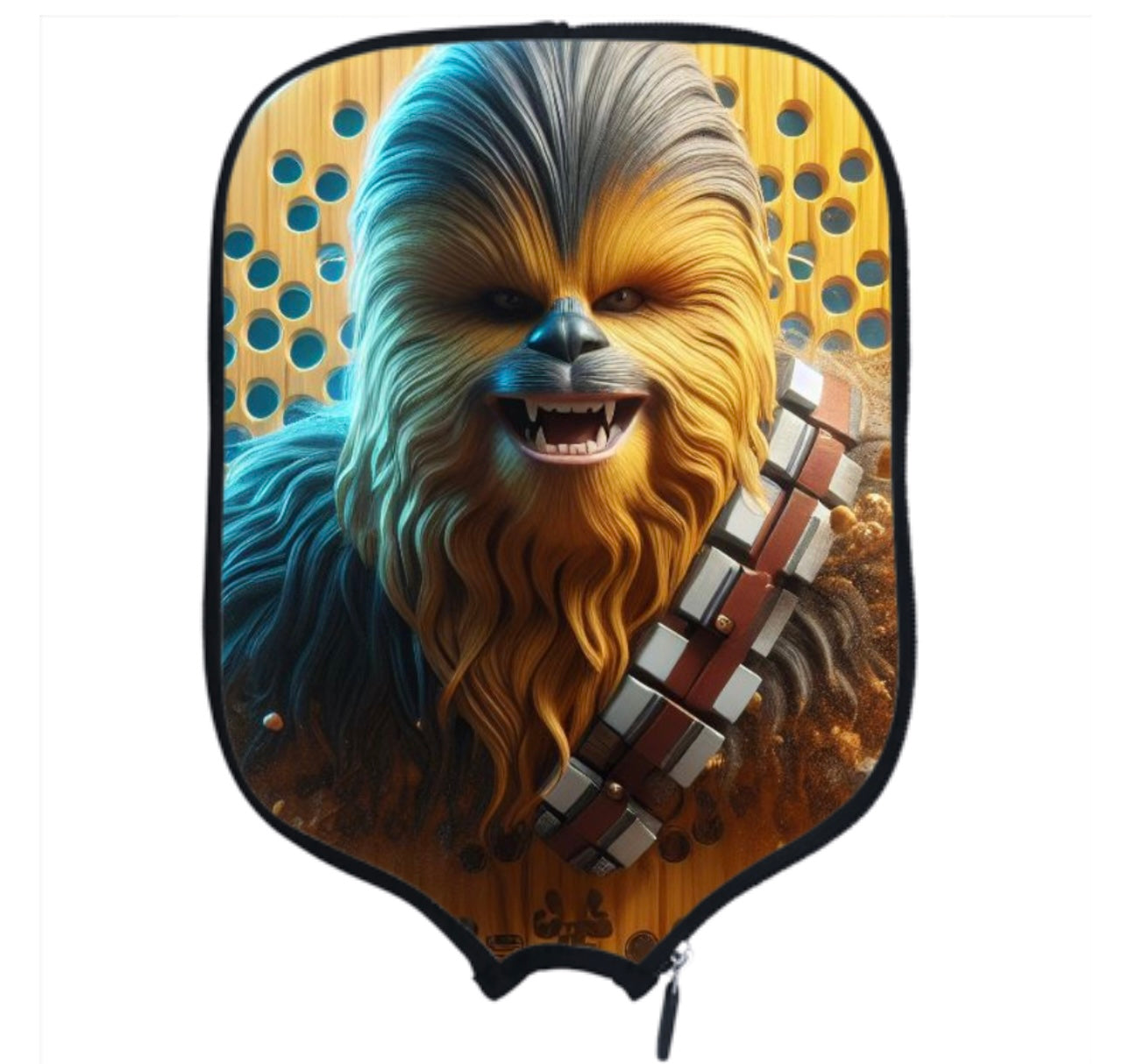 Chewbacca Pickleball Paddle Cover