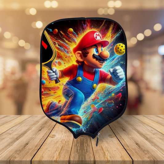 Mario Pickleball Paddle Cover