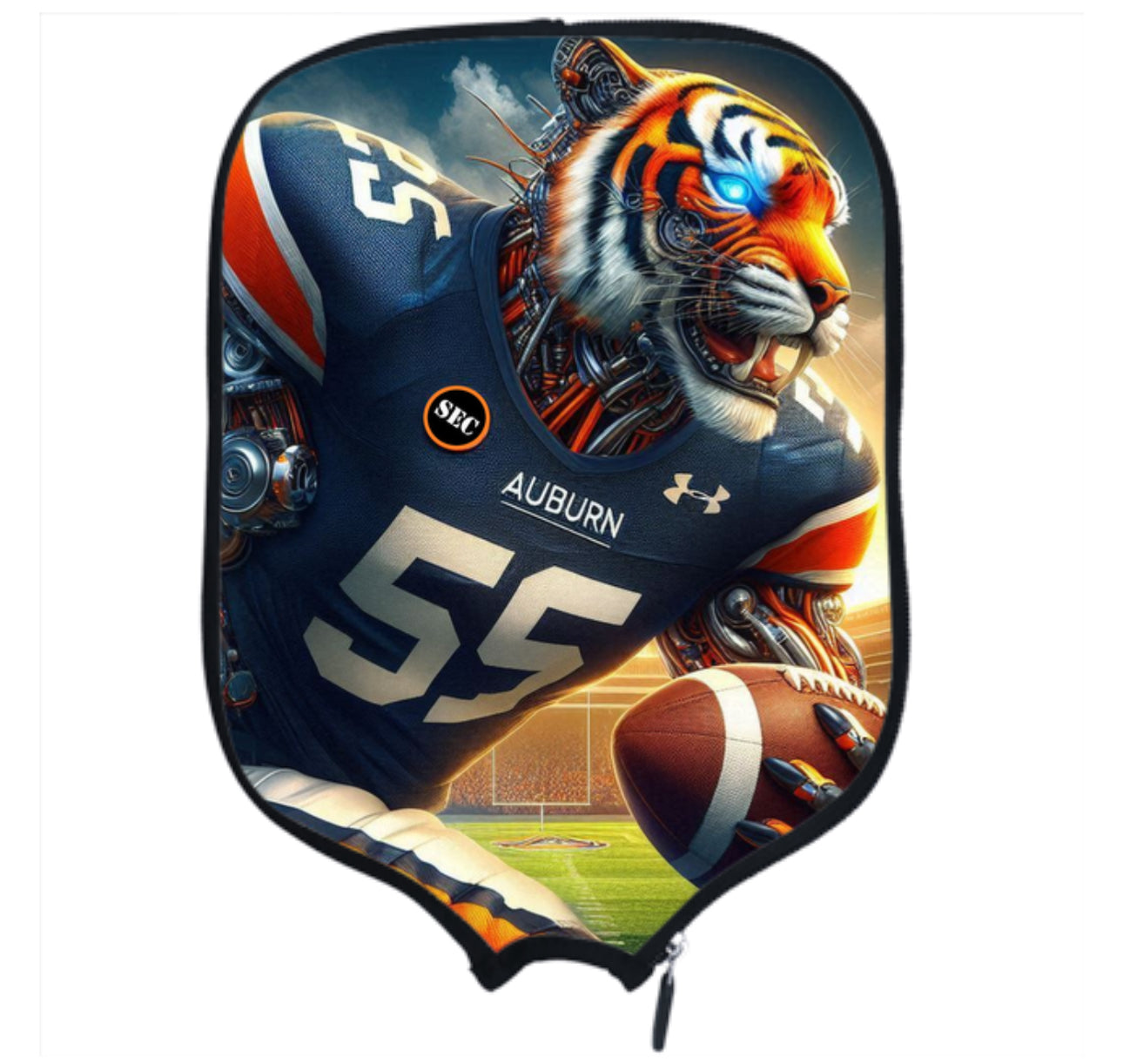 Auburn Football Pickleball Paddle Cover