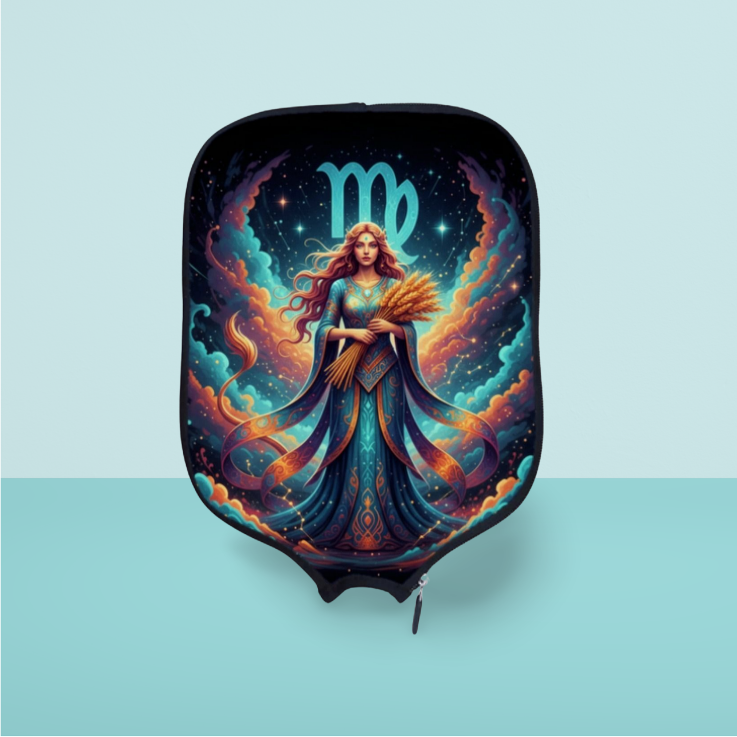 Virgo - Western Zodiac - Pickleball Paddle Cover