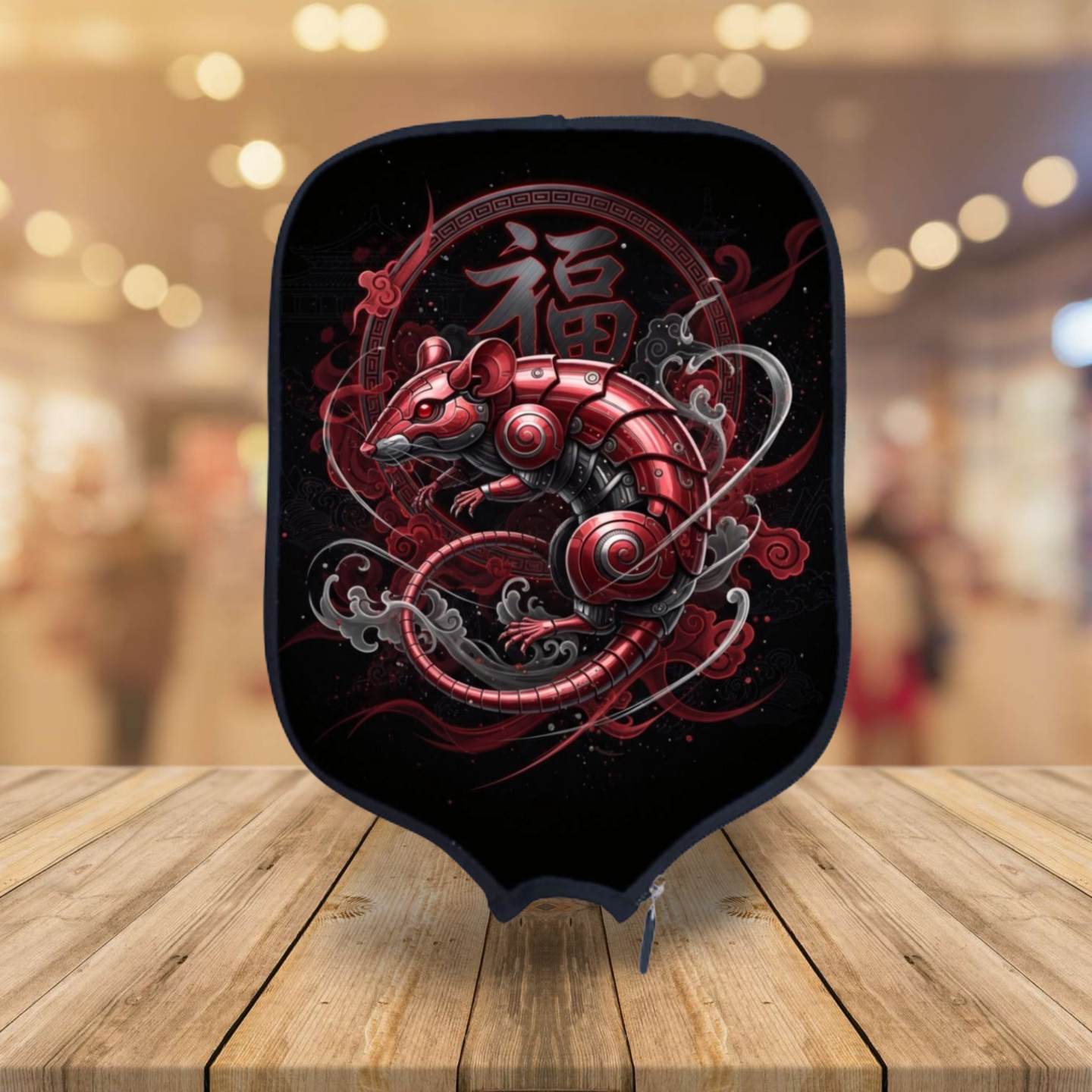 RAT - Chinese Zodiac - Pickleball Paddle Cover