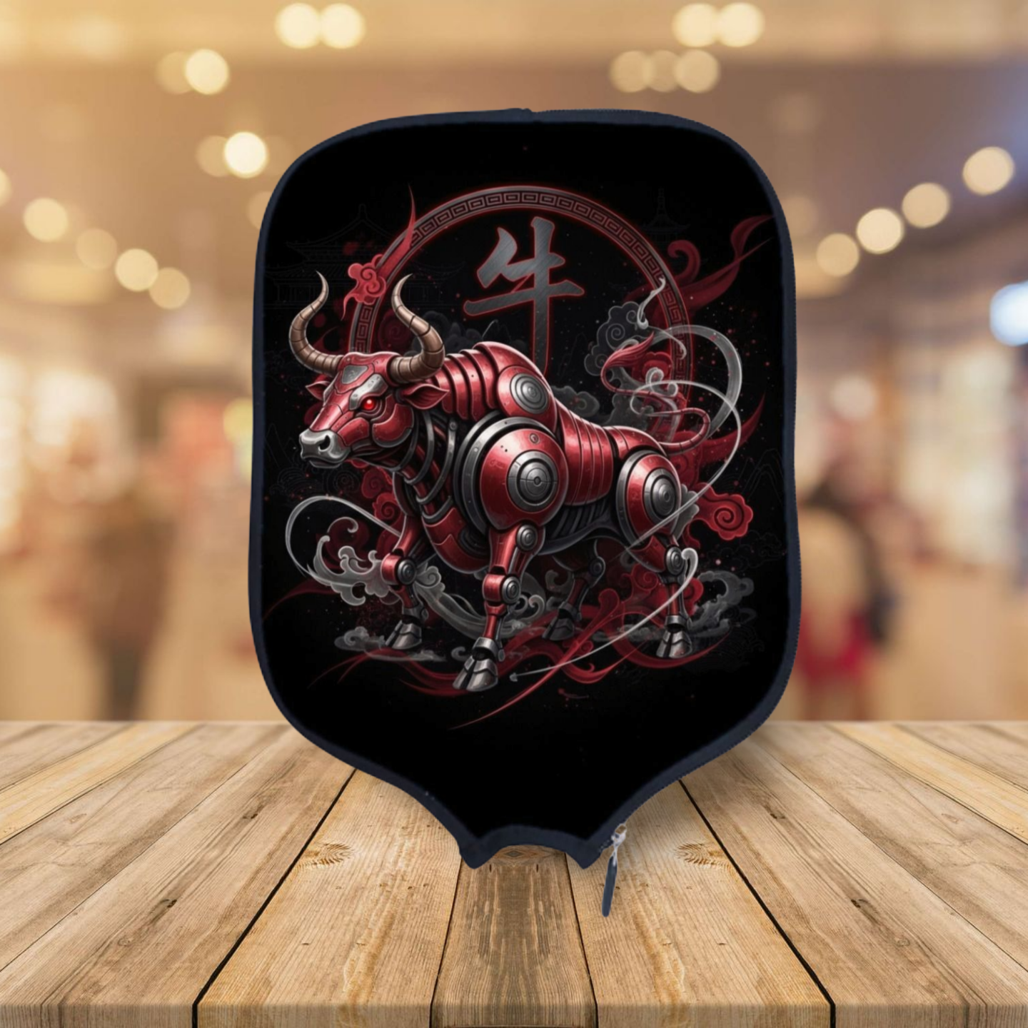 OX - Chinese Zodiac - Pickleball Paddle Cover