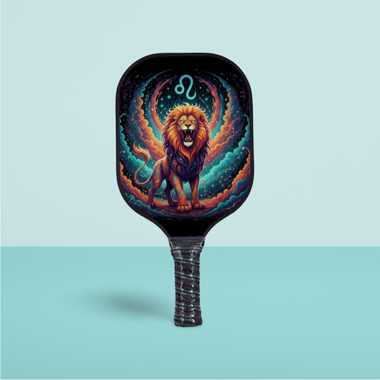 Leo - Western Zodiac - Pickleball Paddle