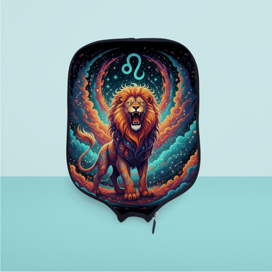 Leo - Western Zodiac - Pickleball Paddle Cover