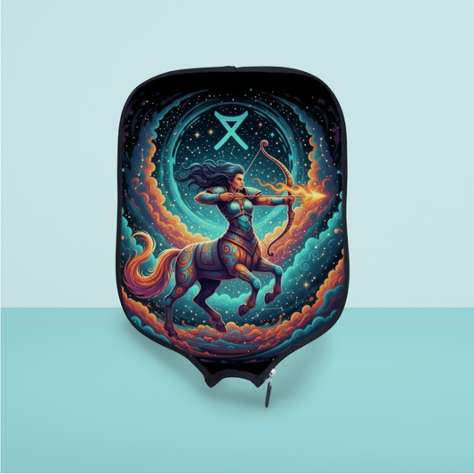 Sagittarius - Western Zodiac - Pickleball Paddle Cover