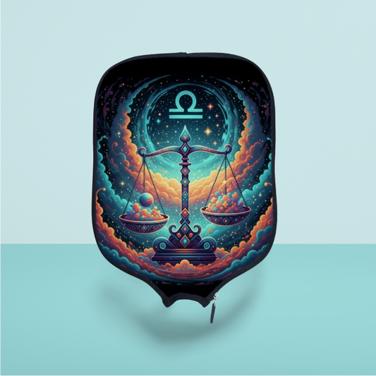 Libra - Western Zodiac - Pickleball Paddle Cover