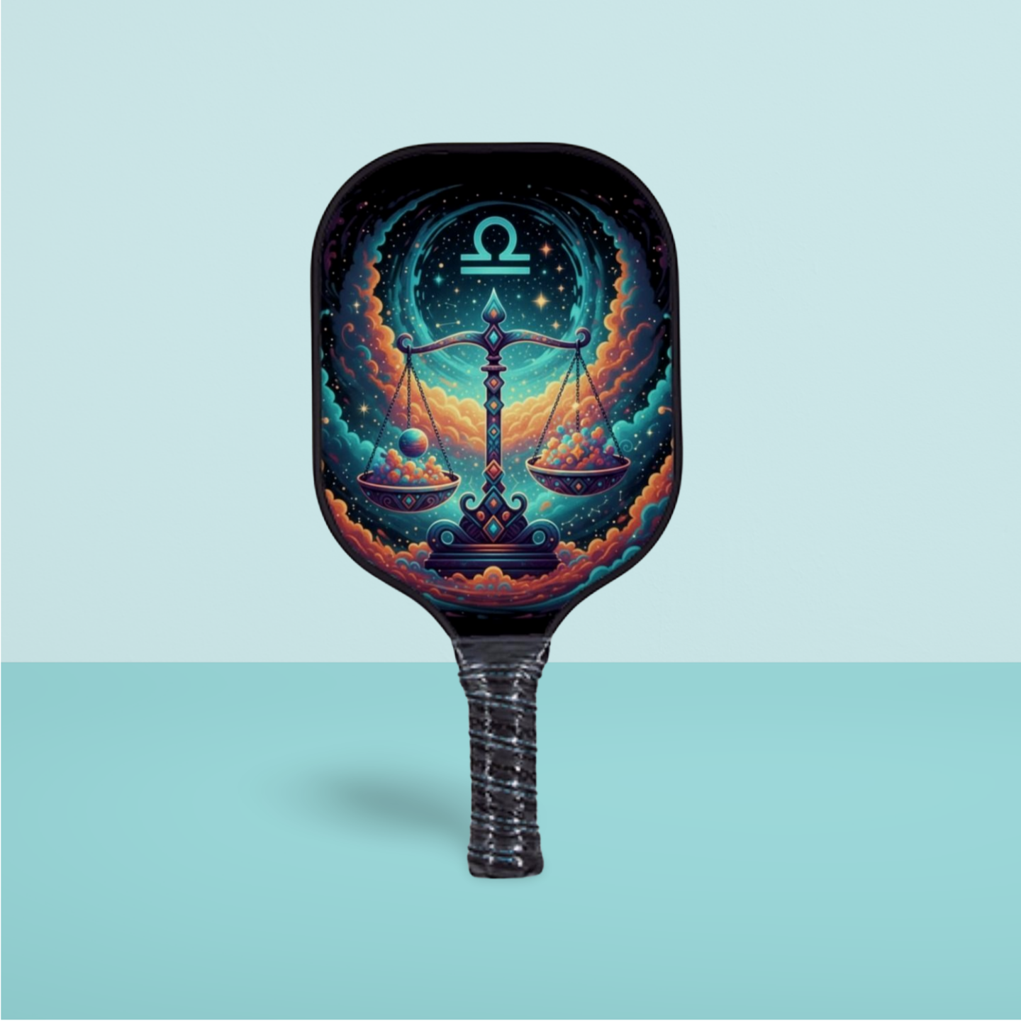 Libra - Western Zodiac - Pickleball Paddle