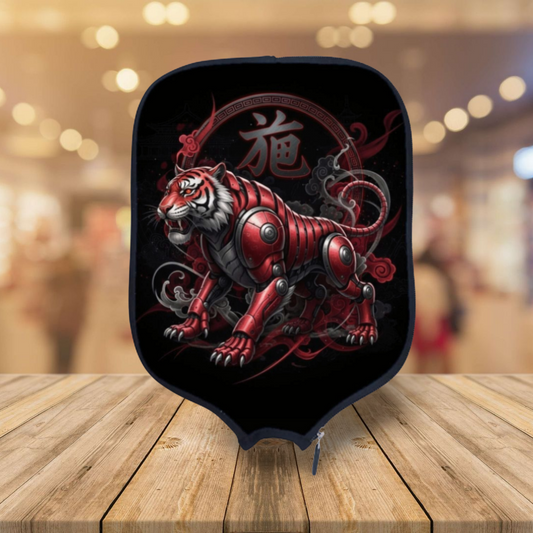 Tiger - Chinese Zodiac - Pickleball Paddle Cover