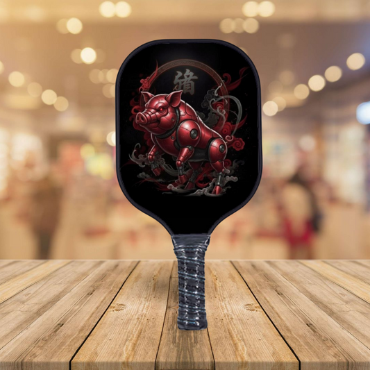 Pig - Chinese Zodiac - Pickleball Paddle