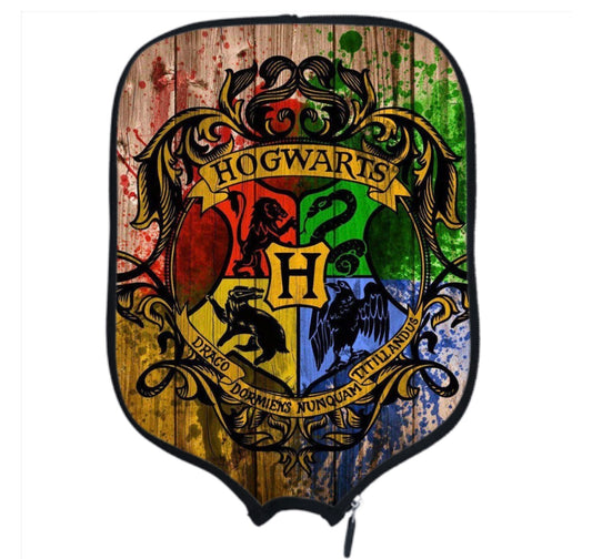 Harry Potter - Hogwarts - Pickleball Paddle Cover