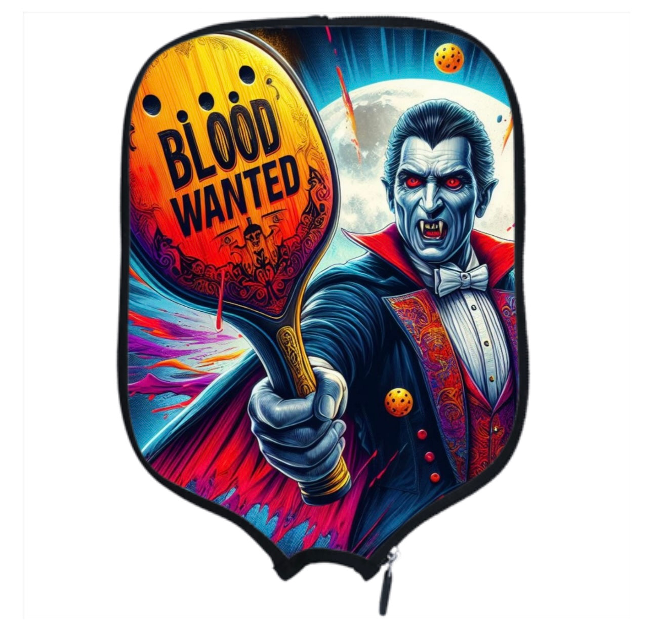 Dracula - Pickleball Paddle Covers