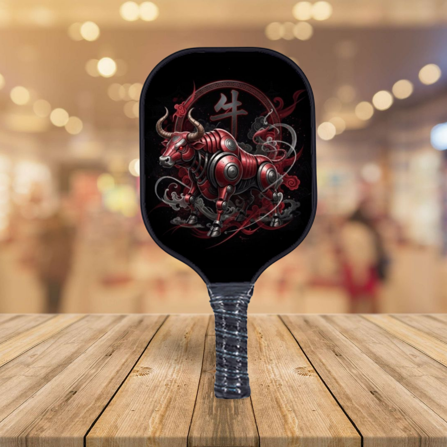 OX - Chinese Zodiac - Pickleball Paddle