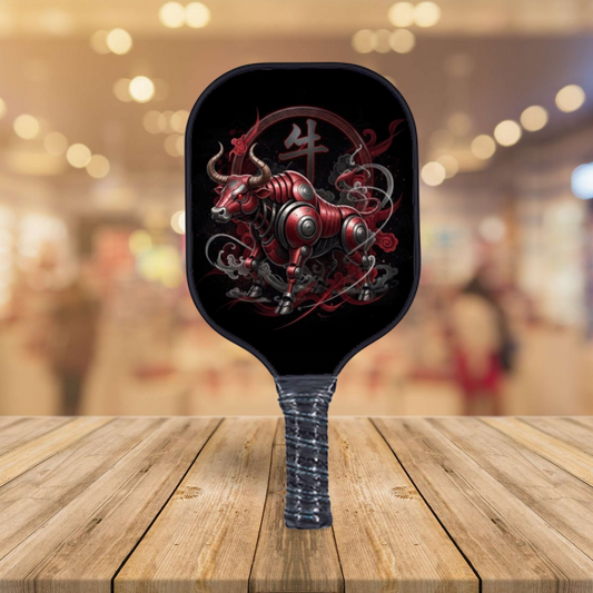 OX - Chinese Zodiac - Pickleball Paddle