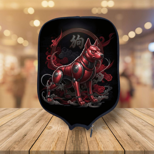 Dog - Chinese Zodiac - Pickleball Paddle Cover