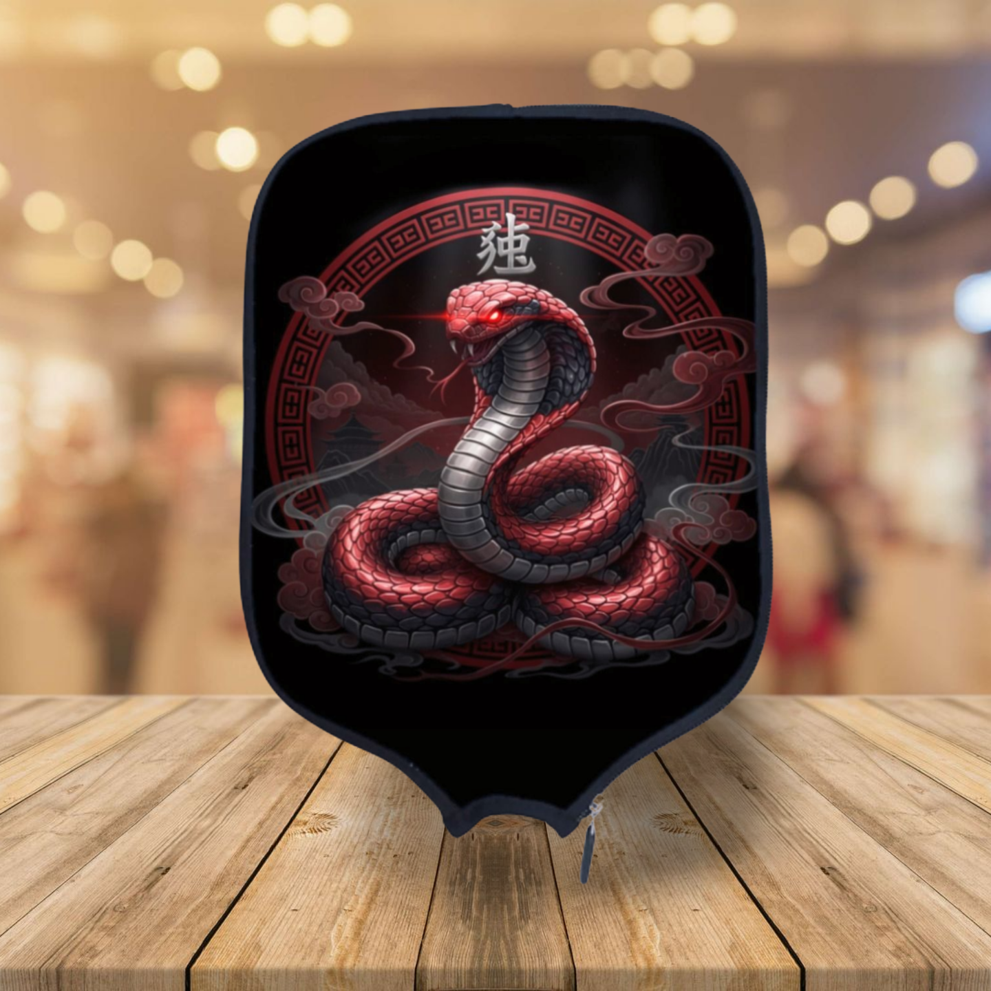 Snake - Chinese Zodiac - Pickleball Paddle Cover