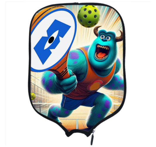 Monsters Inc - Sulley - Pickleball Paddle Cover