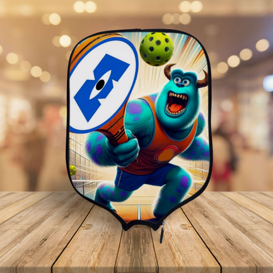 Monsters Inc - Sulley - Pickleball Paddle Cover