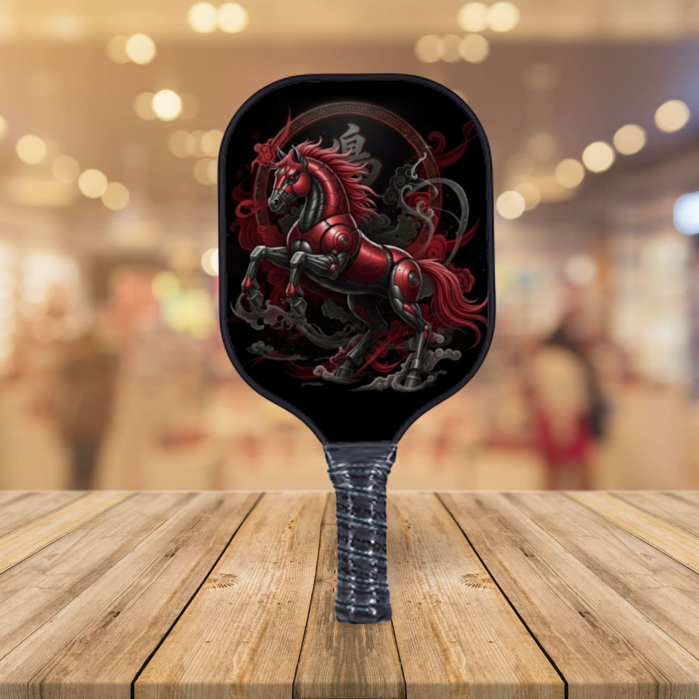 Horse - Chinese Zodiac - Pickleball Paddle