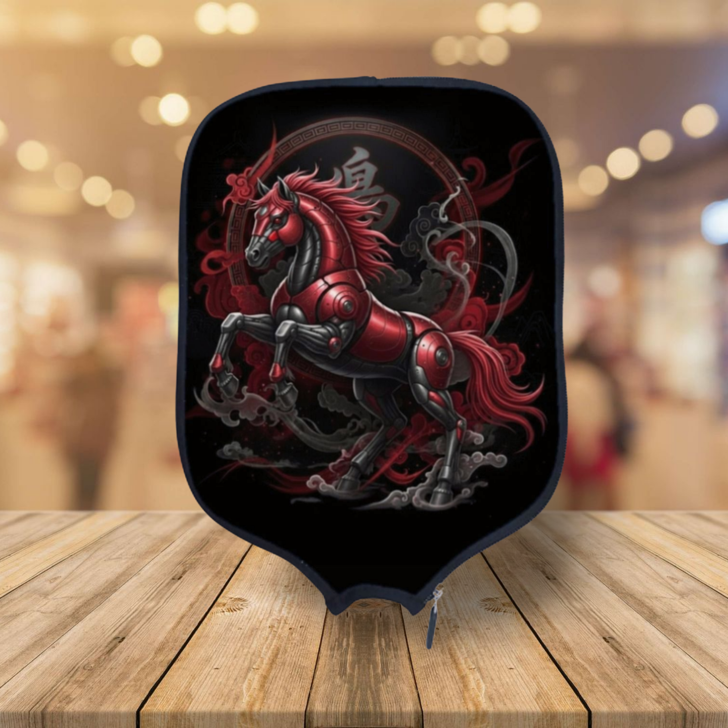 Horse - Chinese Zodiac - Pickleball Paddle Cover