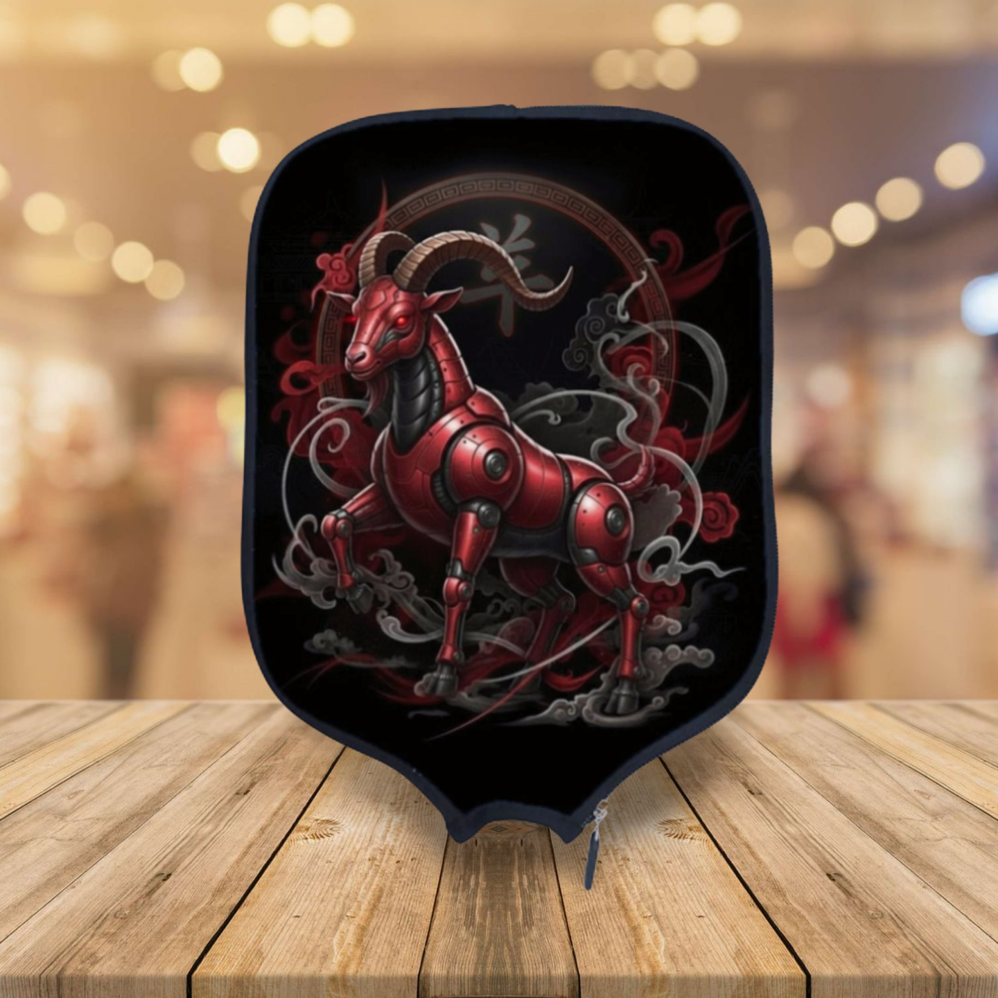 Goat - Chinese Zodiac - Pickleball Paddle Cover