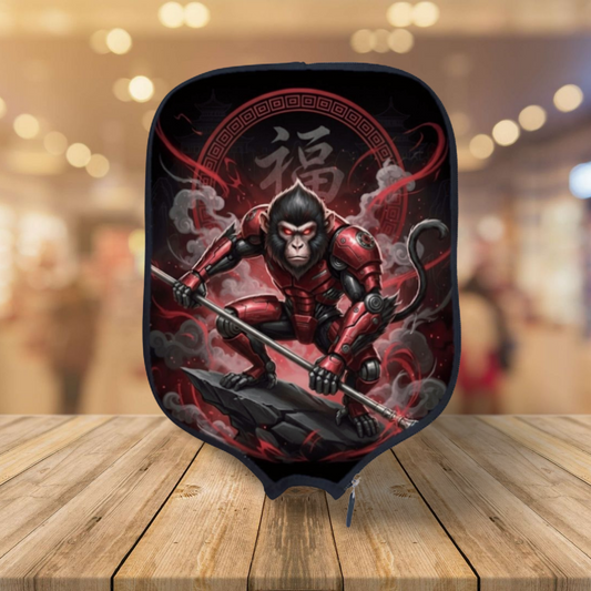 Monkey - Chinese Zodiac - Pickleball Paddle Cover