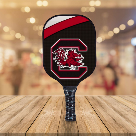 South Carolina Gamecocks - Stripes - Pickleball Paddle