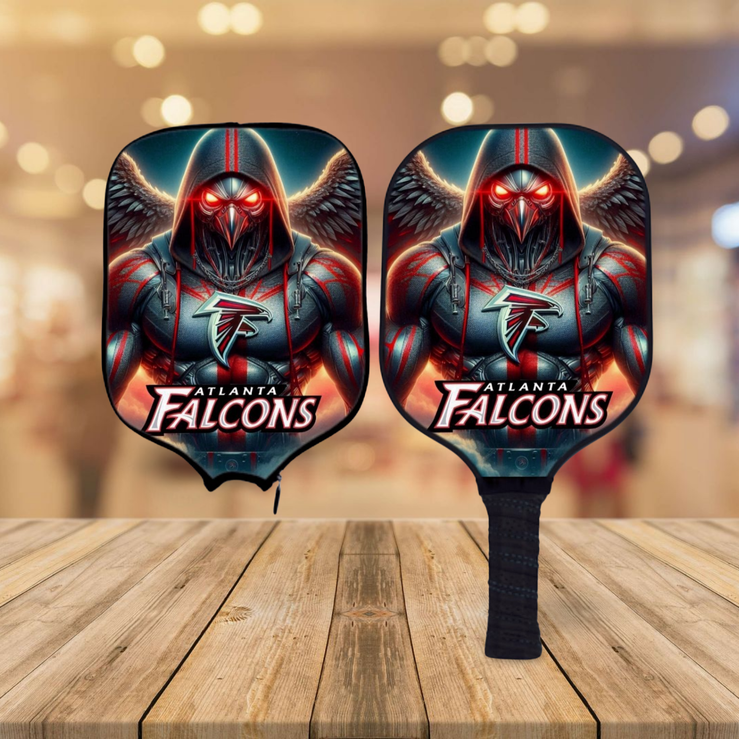 Atlanta Falcons - Pickleball Paddle and Cover Included