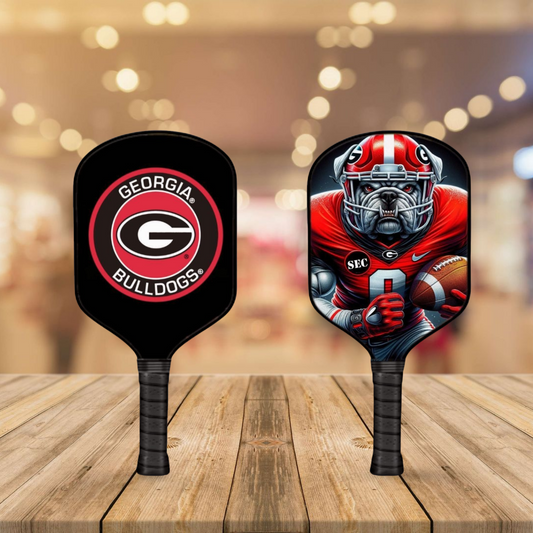 Georgia Bulldogs  - Dawgs - Pickleball Paddle