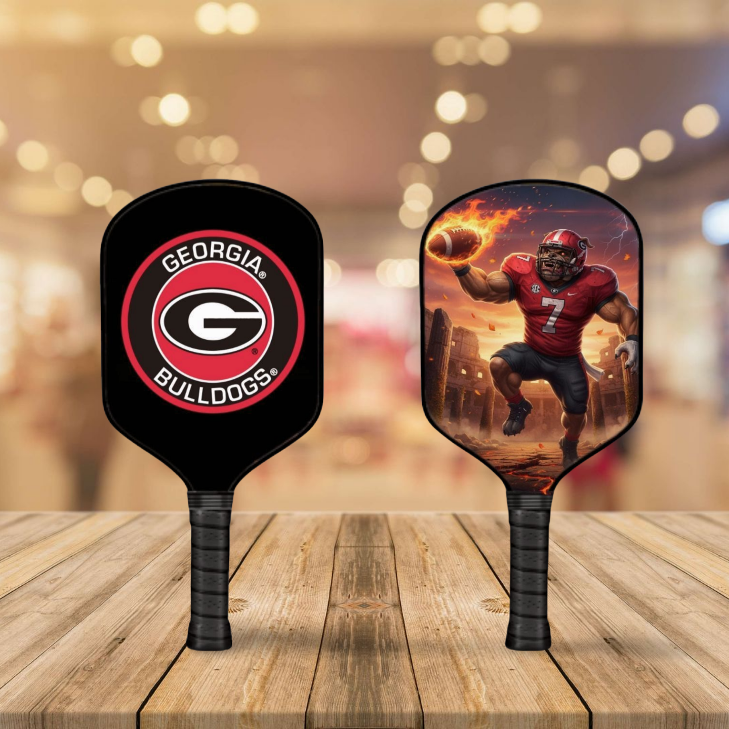 Georgia Bulldogs  - Pickleball Paddle