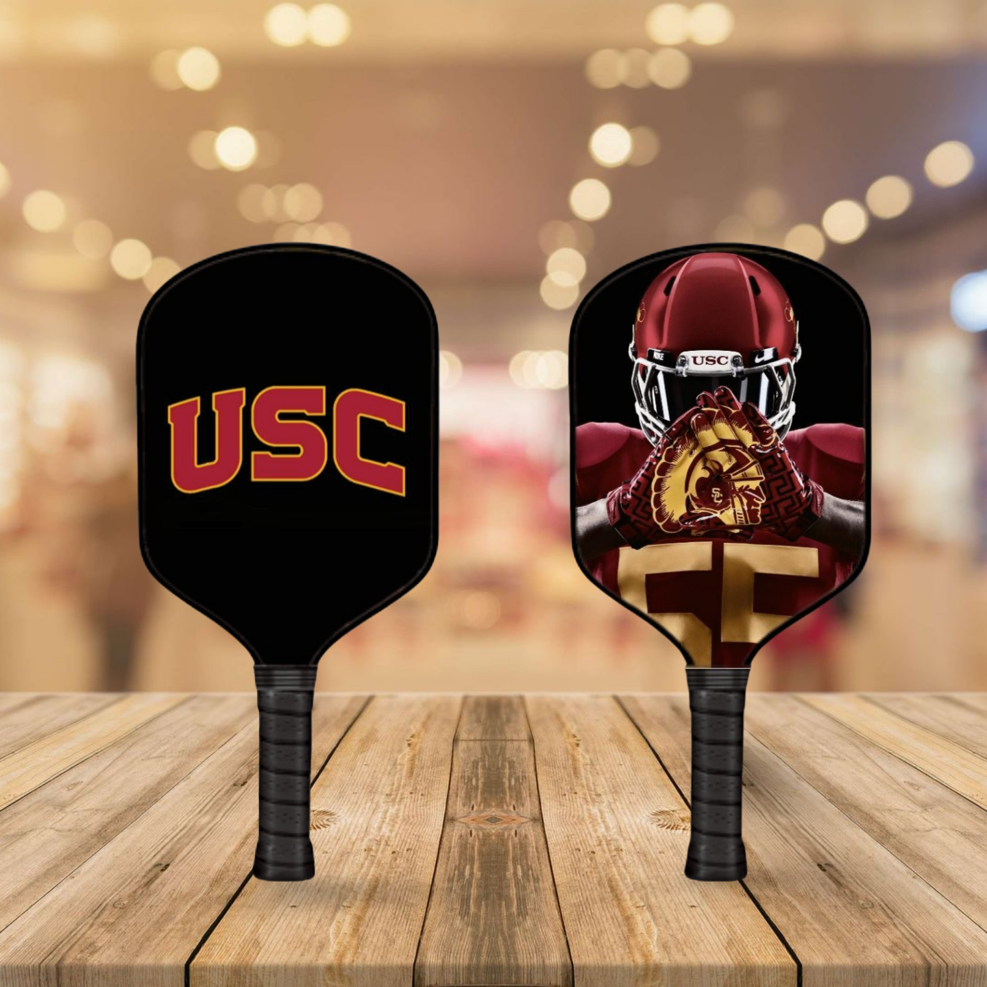USC -University of Southern California - Pickleball Paddle